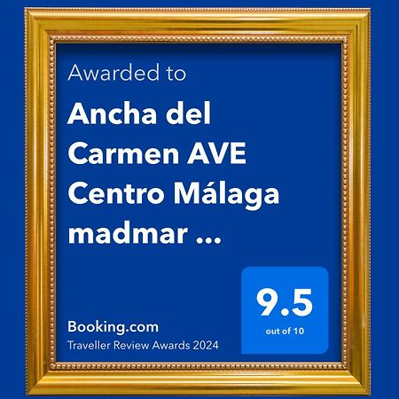 Appartement Ancha Del Carmen Ave Centro Malaga Madmar Lujo New Zambrano Extérieur photo